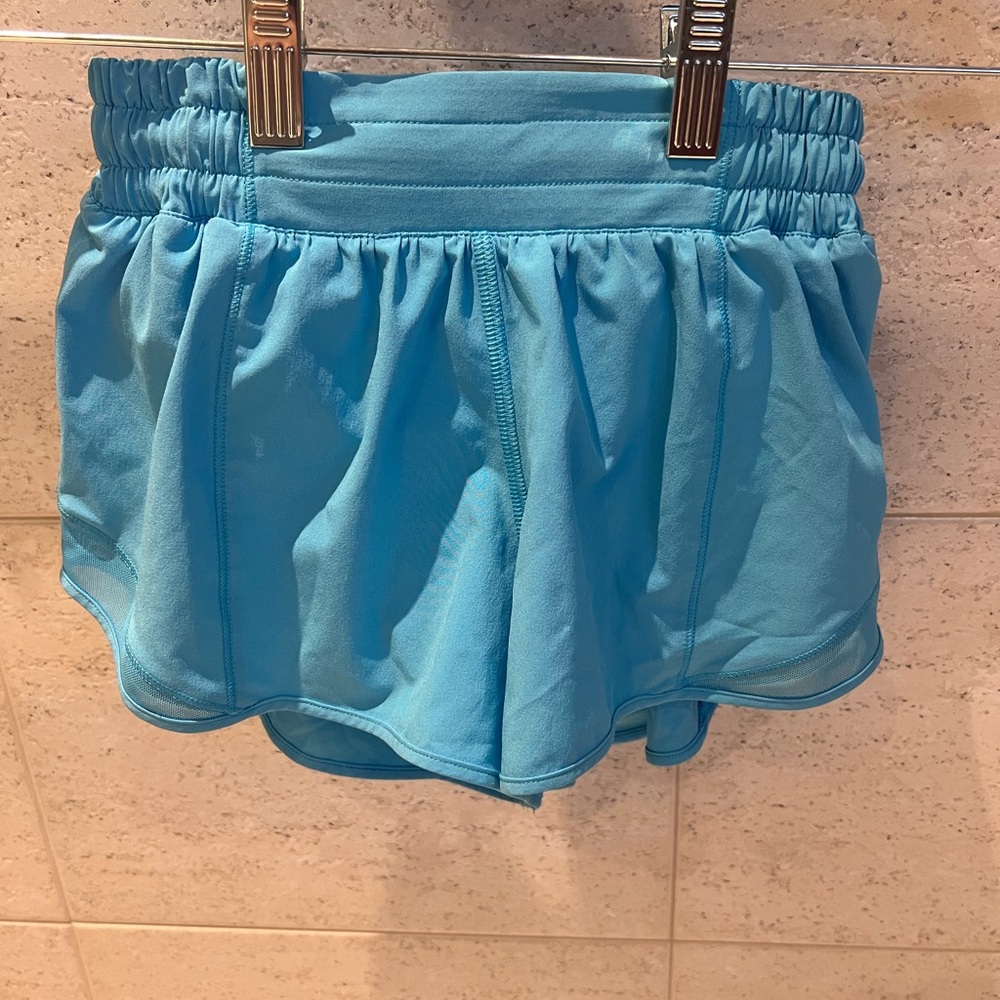 Lululemon Athletica Light Blue Athletic Shorts